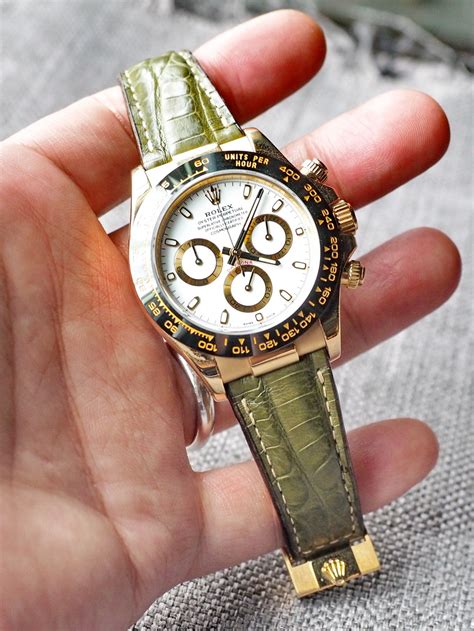 what size strap does rolex daytona use|Rolex daytona strap sale.